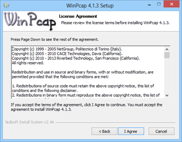winpcap 4.1.3